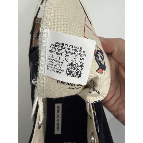 Converse Chuck Taylor All Star Tom & Jerry Limited Edition High Top Sneakers 12 main image 9